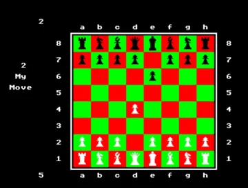 Chess (1983)(Micropower) screen shot game playing